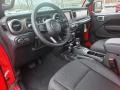 Black 2020 Jeep Wrangler Unlimited Sport 4x4 Interior Color