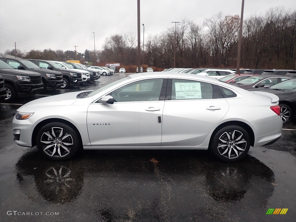 Silver Ice Metallic 2020 Chevrolet Malibu RS Exterior Photo #136374187