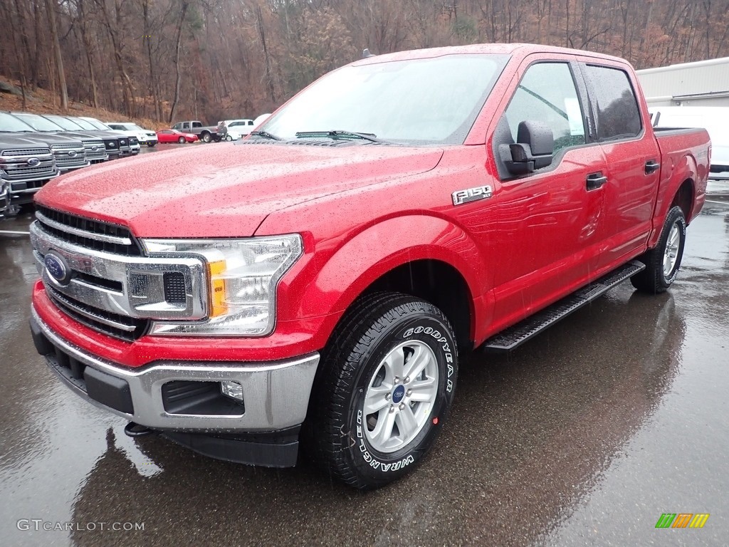 2020 F150 XLT SuperCrew 4x4 - Rapid Red / Medium Earth Gray photo #5