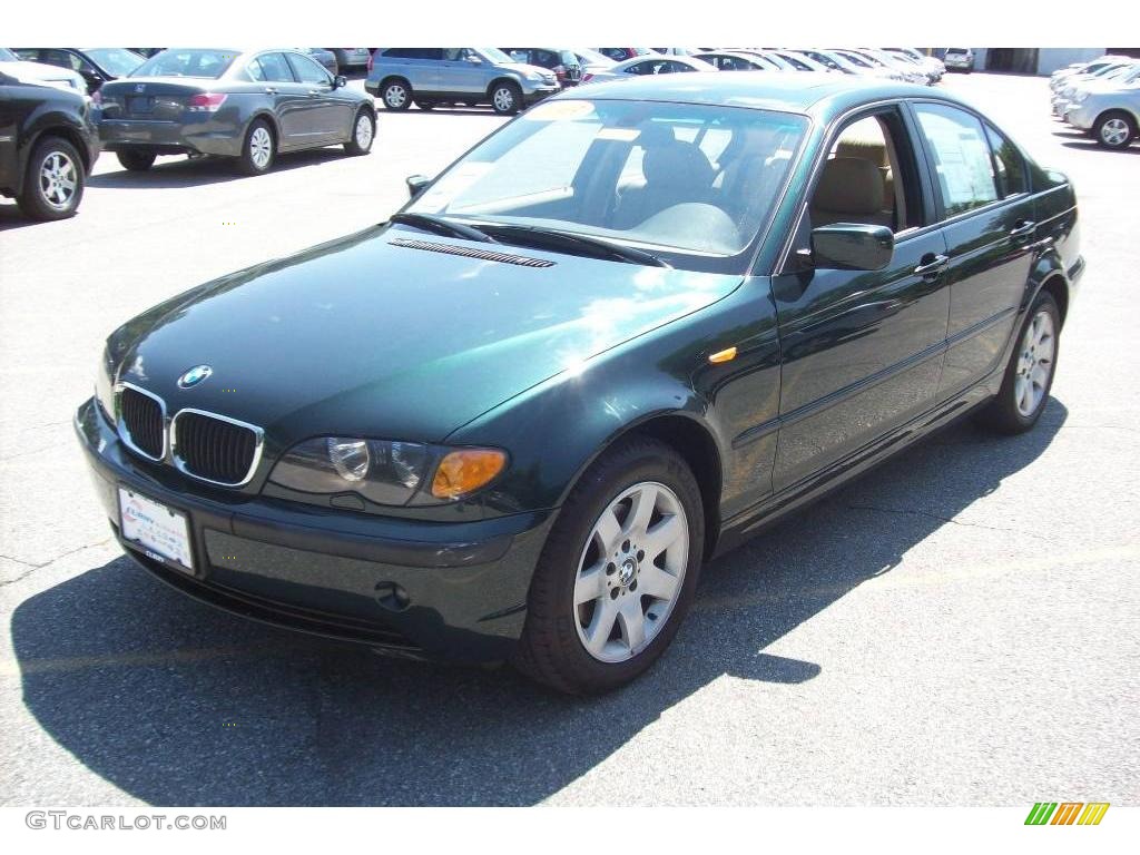 2003 3 Series 325xi Sedan - Oxford Green Metallic / Sand photo #19