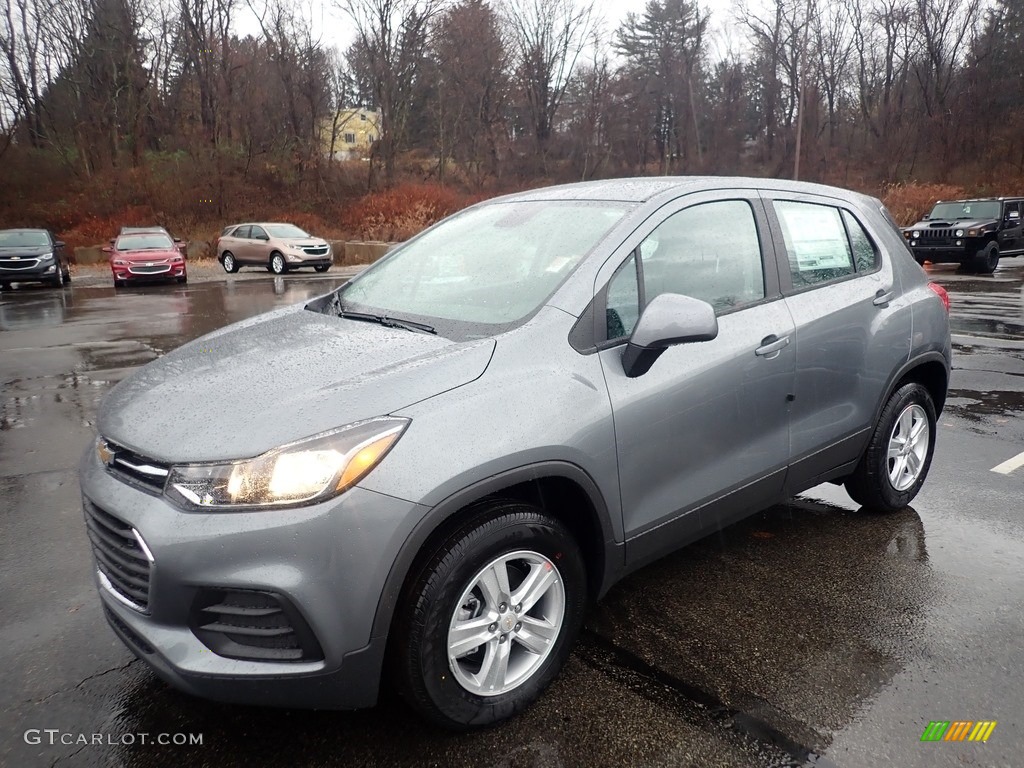 Satin Steel Metallic 2020 Chevrolet Trax LS AWD Exterior Photo #136376782