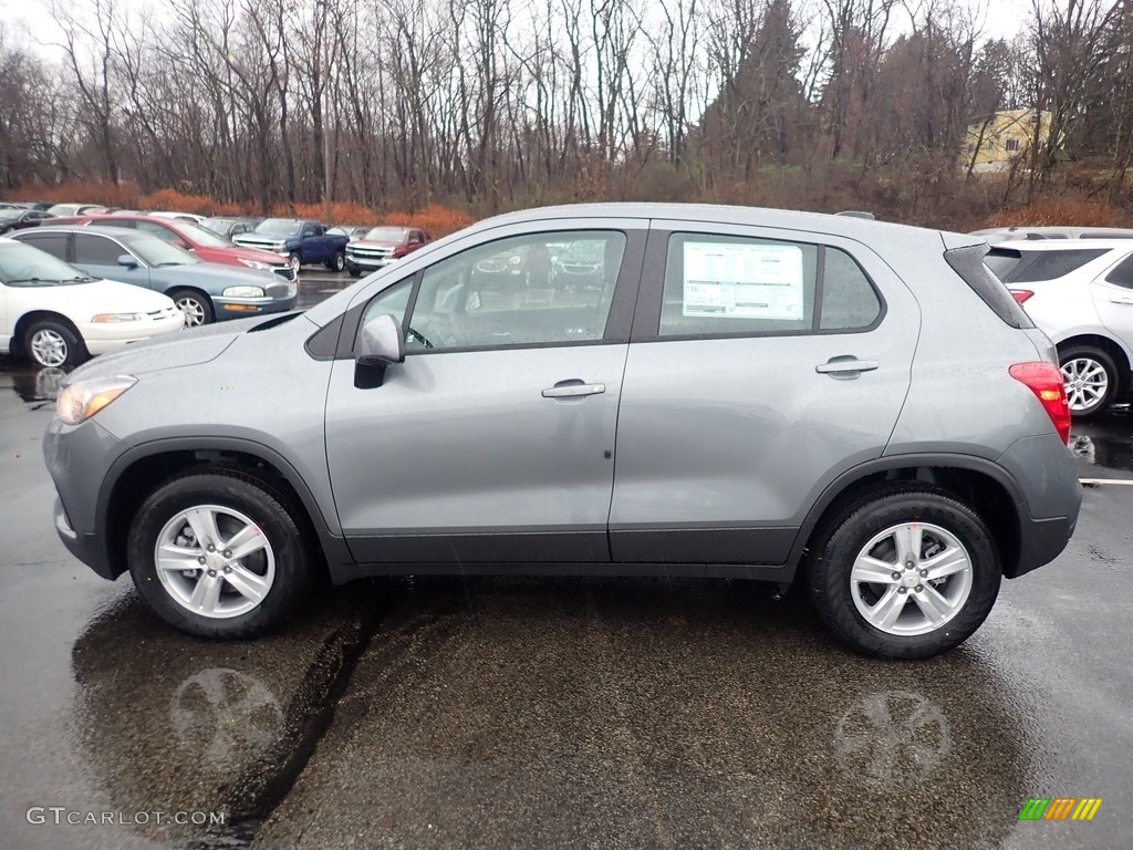 Satin Steel Metallic 2020 Chevrolet Trax LS AWD Exterior Photo #136376812