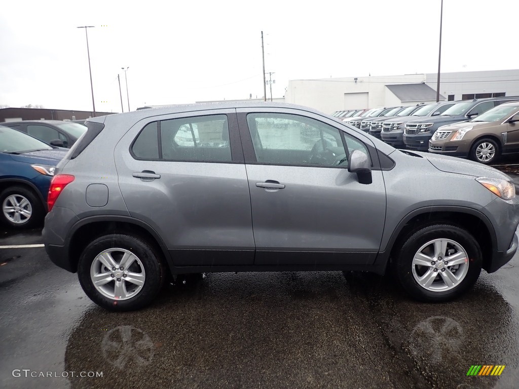 2020 Trax LS AWD - Satin Steel Metallic / Jet Black photo #6