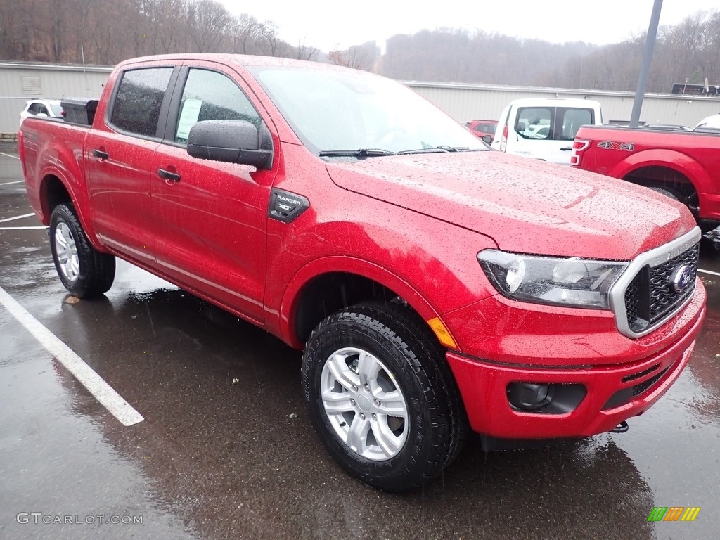 Rapid Red 2020 Ford Ranger XLT SuperCrew 4x4 Exterior Photo #136377124