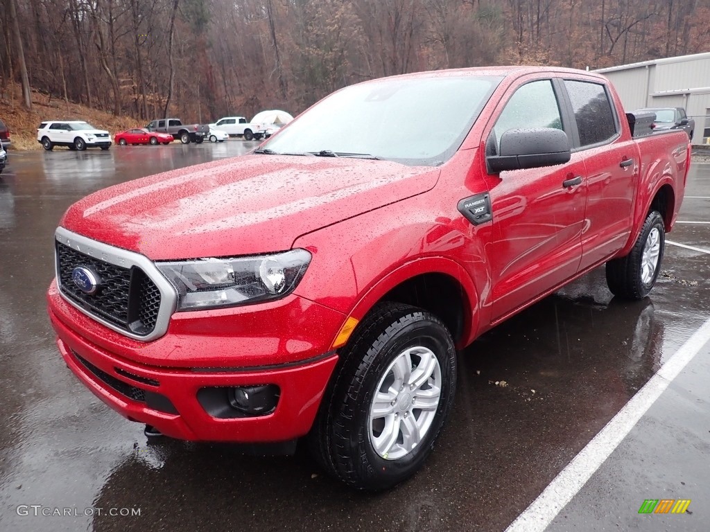 Rapid Red 2020 Ford Ranger XLT SuperCrew 4x4 Exterior Photo #136377181