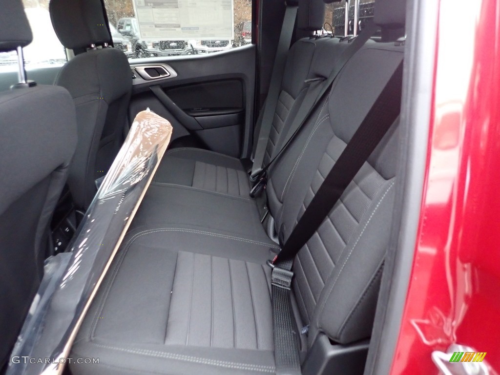 Ebony Interior 2020 Ford Ranger XLT SuperCrew 4x4 Photo #136377262