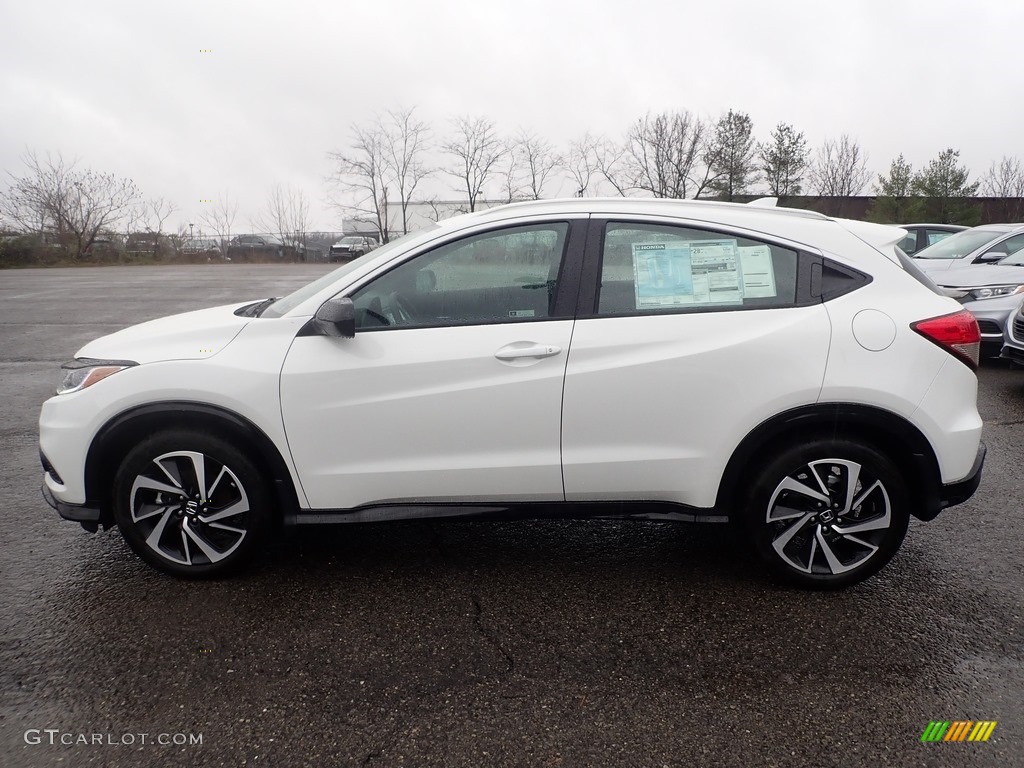 2020 HR-V Sport AWD - Platinum White Pearl / Black photo #2