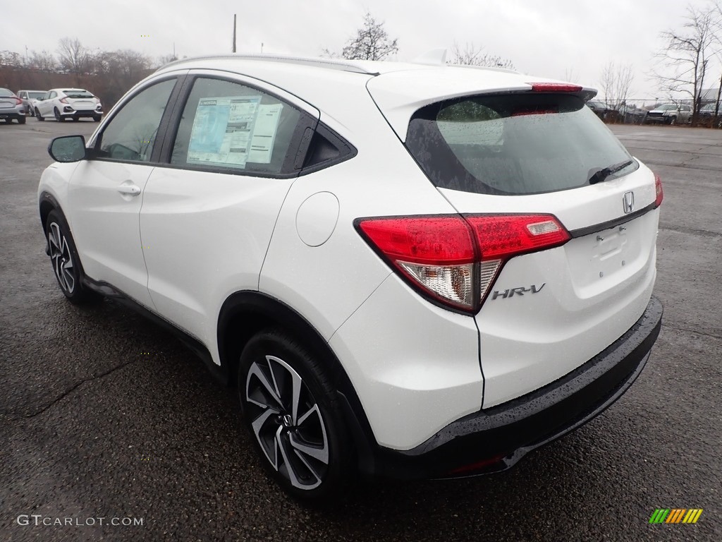 2020 HR-V Sport AWD - Platinum White Pearl / Black photo #3