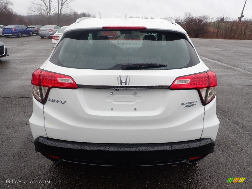 2020 HR-V Sport AWD - Platinum White Pearl / Black photo #4