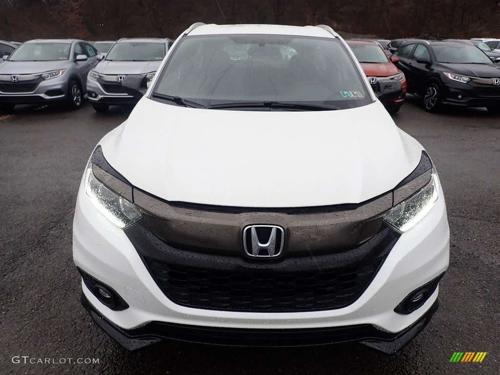 2020 HR-V Sport AWD - Platinum White Pearl / Black photo #7