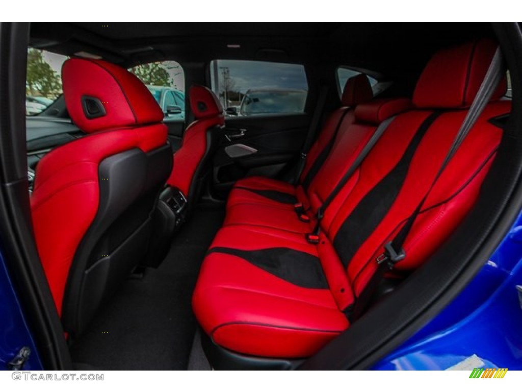 Red Interior 2020 Acura RDX A-Spec AWD Photo #136380406