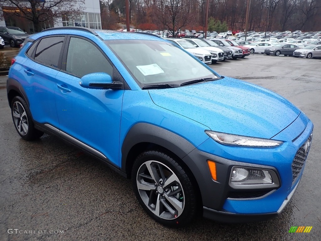 Surf Blue 2020 Hyundai Kona Ultimate AWD Exterior Photo #136380673