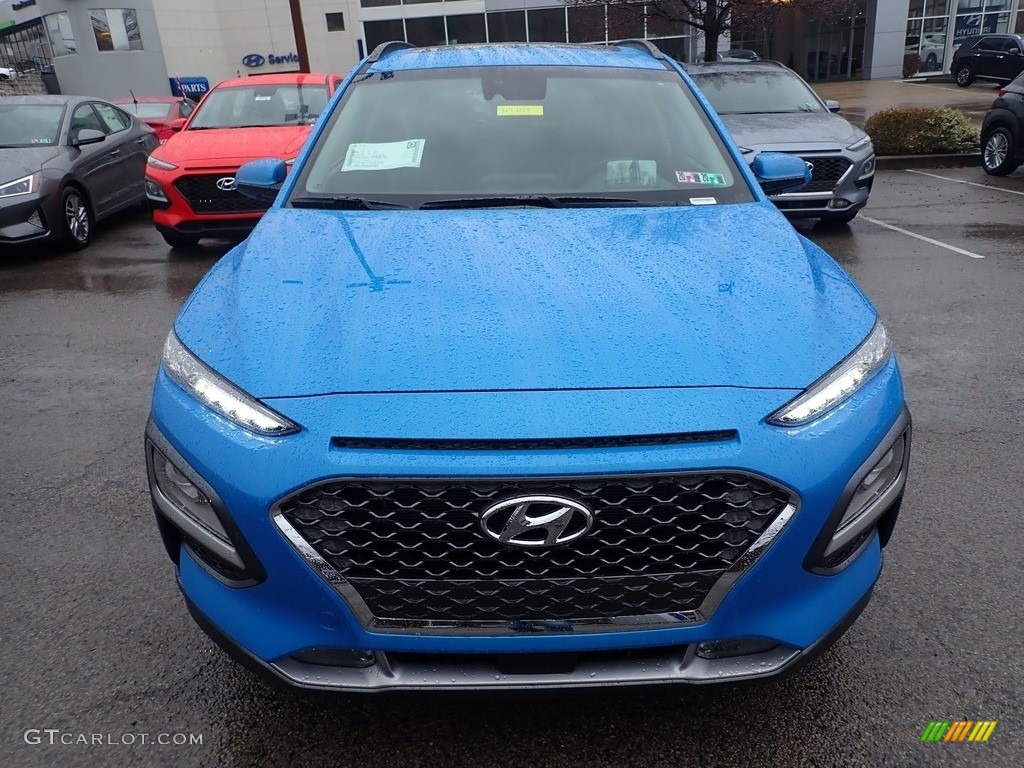 2020 Kona Ultimate AWD - Surf Blue / Black photo #4