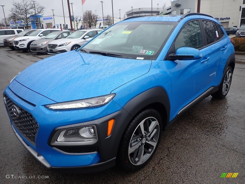 Surf Blue 2020 Hyundai Kona Ultimate AWD Exterior Photo #136380736