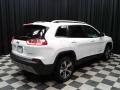2020 Bright White Jeep Cherokee Limited  photo #6
