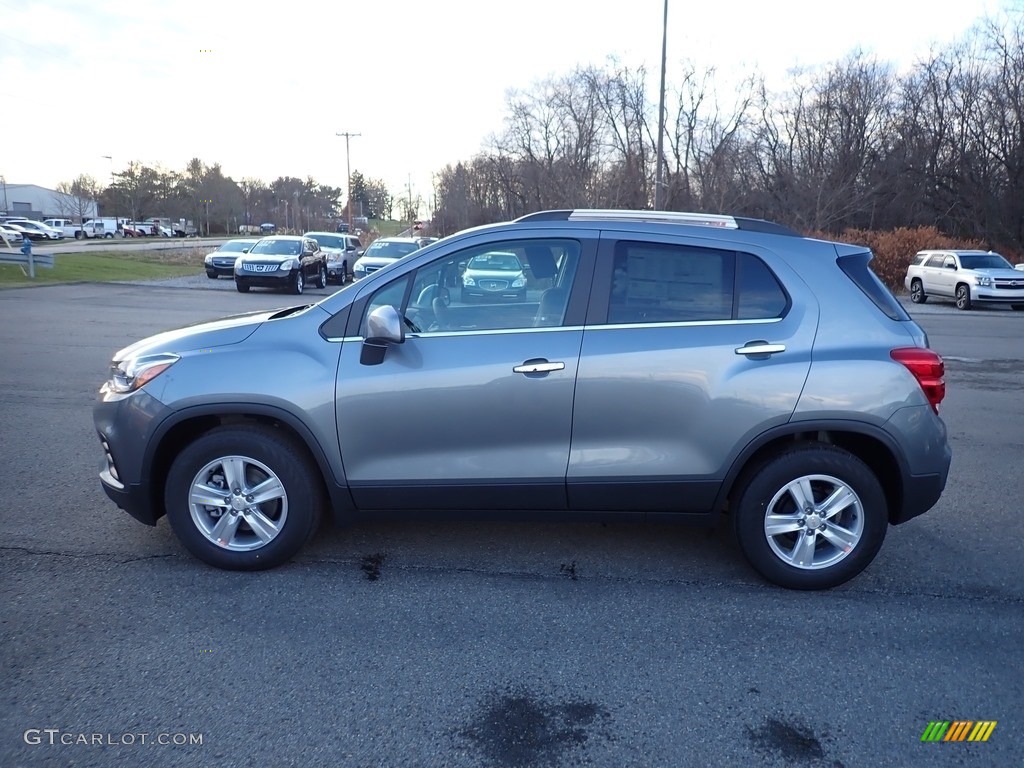 Satin Steel Metallic 2020 Chevrolet Trax LT Exterior Photo #136381186