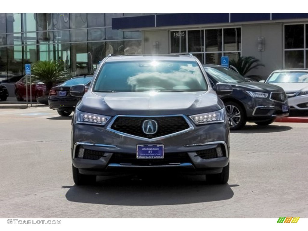 2020 MDX Advance AWD - Gunmetal Metallic / Ebony photo #2