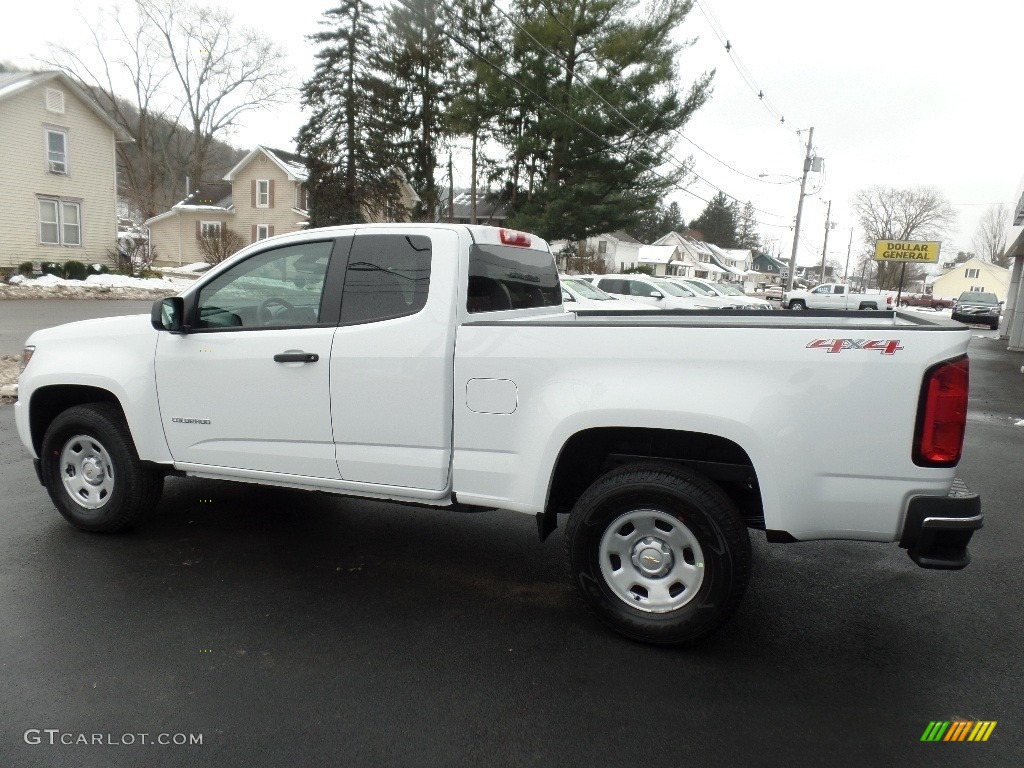 Summit White 2020 Chevrolet Colorado WT Extended Cab 4x4 Exterior Photo #136383157