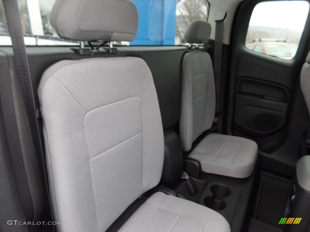 Ash Gray/Jet Black Interior 2020 Chevrolet Colorado WT Extended Cab 4x4 Photo #136383355