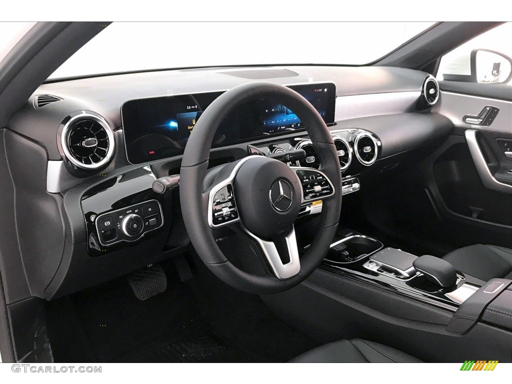 2020 Mercedes-Benz A 220 Sedan Black Dashboard Photo #136385842