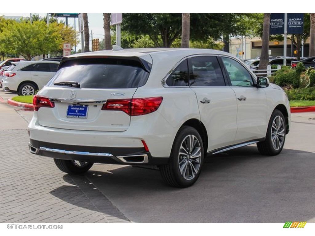 2020 MDX Technology AWD - Platinum White Pearl / Ebony photo #7