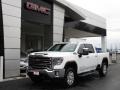 Summit White 2020 GMC Sierra 2500HD SLT Crew Cab 4WD