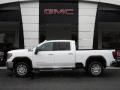 Summit White - Sierra 2500HD SLT Crew Cab 4WD Photo No. 2