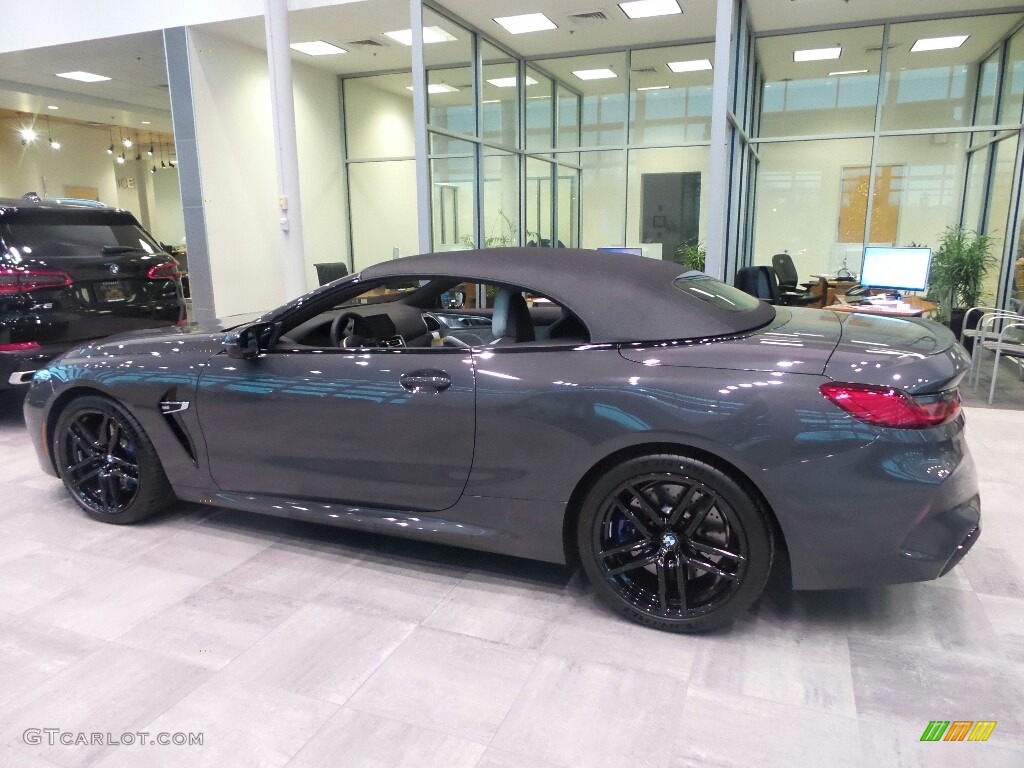 Brands Hatch Grey Metallic 2020 BMW M8 Convertible Exterior Photo #136389417