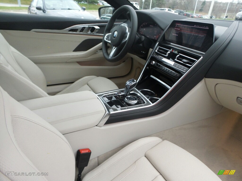 Ivory White Interior 2020 BMW 8 Series M850i xDrive Coupe Photo #136389522