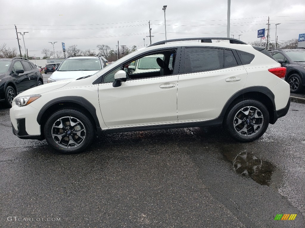 Crystal White Pearl 2020 Subaru Crosstrek 2.0 Premium Exterior Photo #136391529