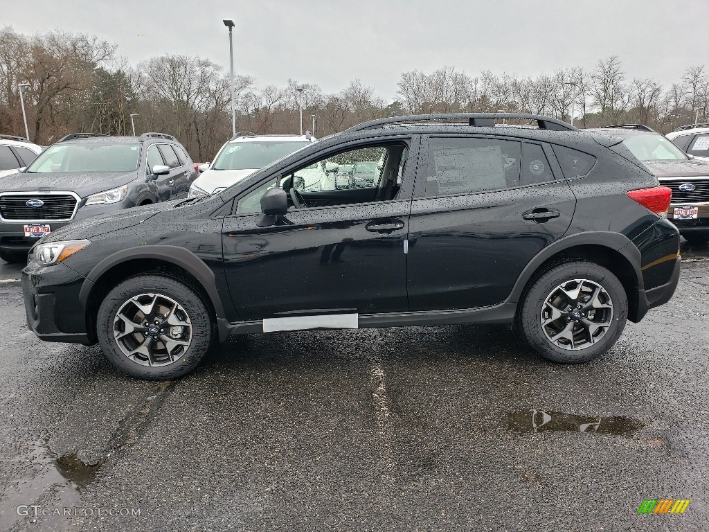 Crystal Black Silica 2020 Subaru Crosstrek 2.0 Premium Exterior Photo #136393245