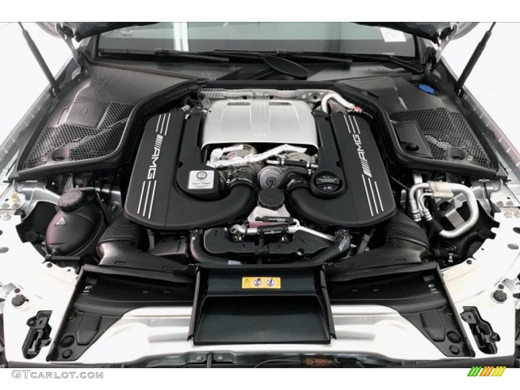 2020 Mercedes-Benz C AMG 63 S Sedan 4.0 Liter AMG biturbo DOHC 32-Valve VVT V8 Engine Photo #136393755