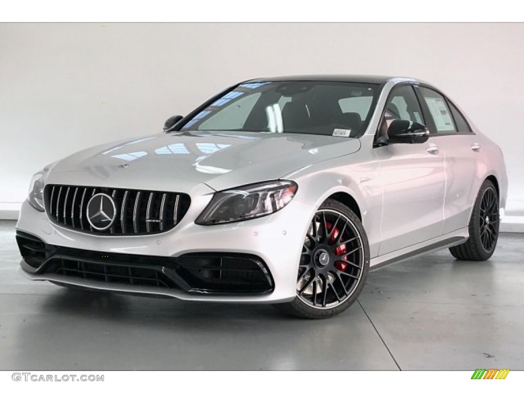 Iridium Silver Metallic 2020 Mercedes-Benz C AMG 63 S Sedan Exterior Photo #136393819
