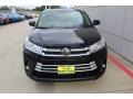 2019 Midnight Black Metallic Toyota Highlander XLE  photo #3