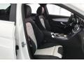 Platinum White/Pearl Black Front Seat Photo for 2020 Mercedes-Benz C #136394310
