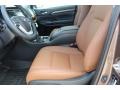 2019 Toyota Highlander Saddle Tan Interior Front Seat Photo