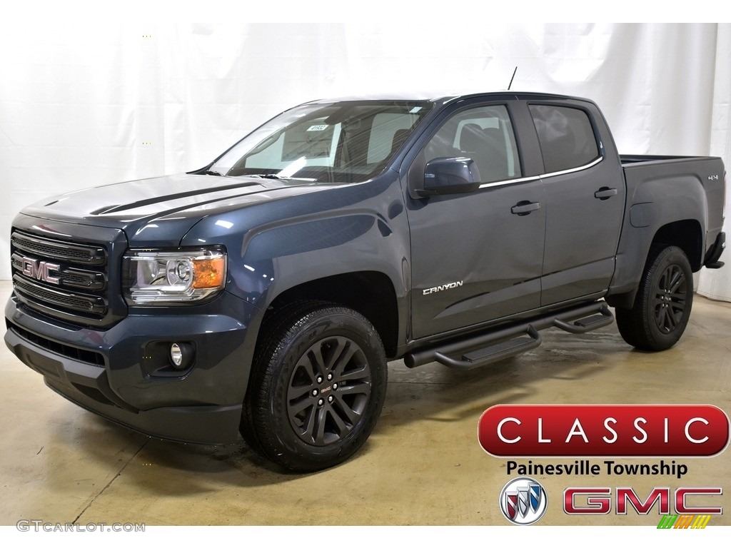 2020 Canyon SLE Crew Cab 4WD - Dark Sky Metallic / Jet Black photo #1