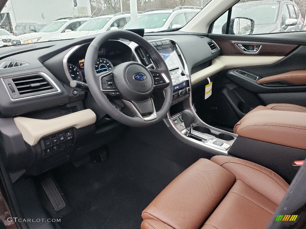 Java Brown Interior 2020 Subaru Ascent Touring Photo #136395816