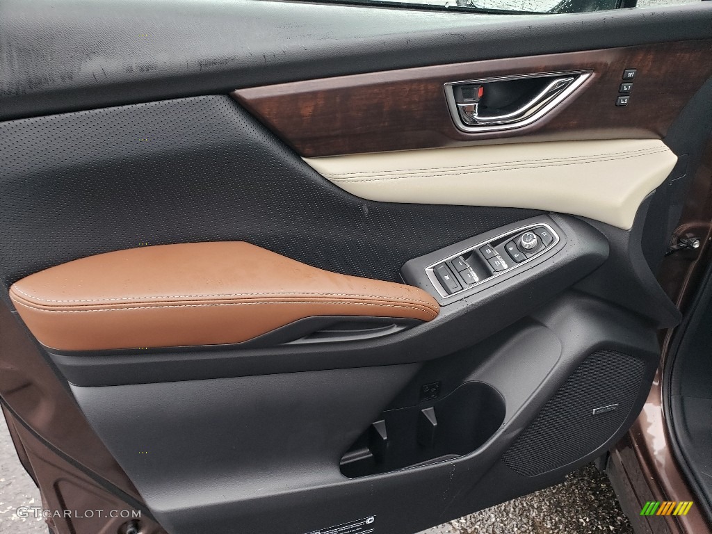 2020 Subaru Ascent Touring Java Brown Door Panel Photo #136395844