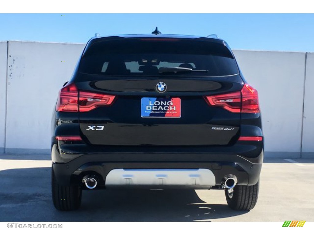 2019 X3 sDrive30i - Jet Black / Black photo #3