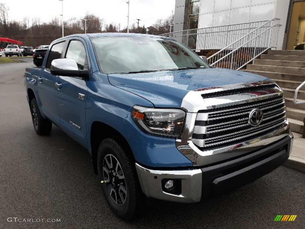 2020 Tundra Limited CrewMax 4x4 - Voodoo Blue / Black photo #1