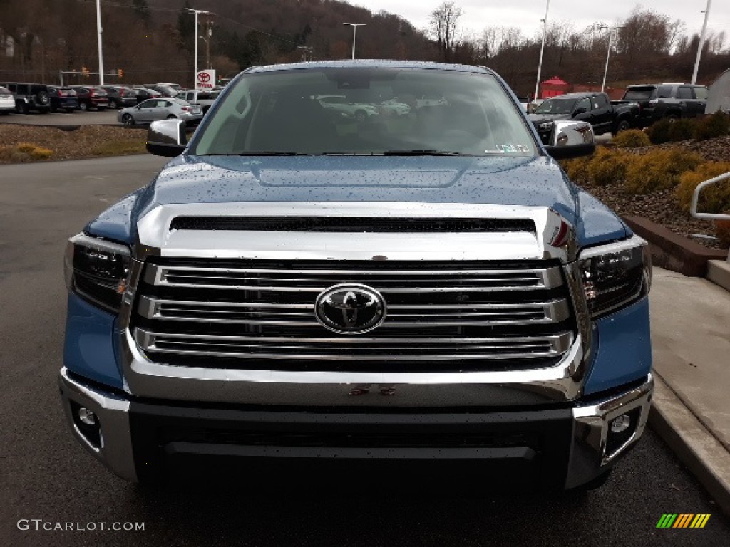 2020 Tundra Limited CrewMax 4x4 - Voodoo Blue / Black photo #14