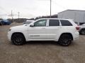 2020 Bright White Jeep Grand Cherokee Overland 4x4  photo #2