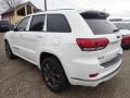 2020 Bright White Jeep Grand Cherokee Overland 4x4  photo #3