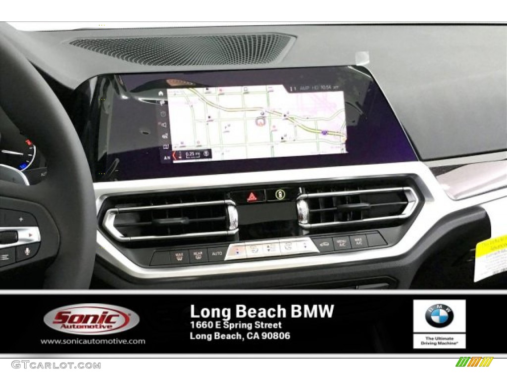 2020 3 Series 330i Sedan - Mediterranean Blue Metallic / Black photo #5