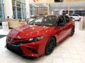 2020 Supersonic Red Toyota Camry TRD  photo #1