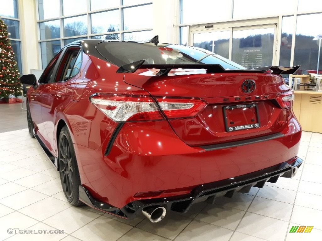 2020 Camry TRD - Supersonic Red / Black/Red photo #2