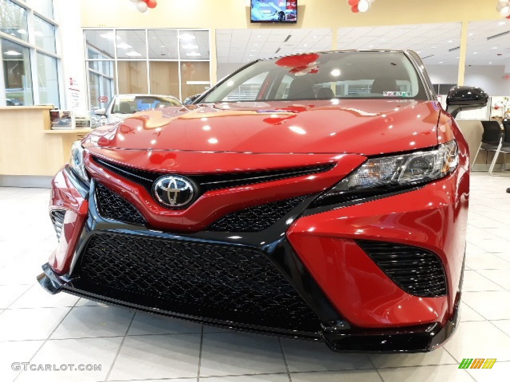 2020 Camry TRD - Supersonic Red / Black/Red photo #13
