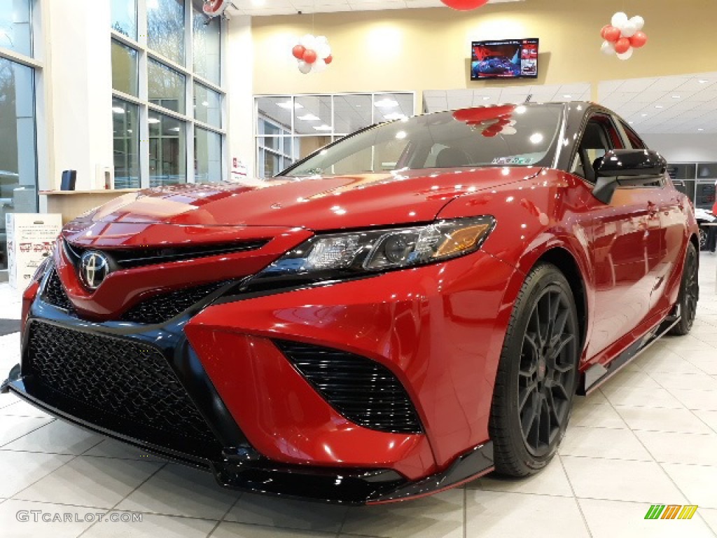 2020 Camry TRD - Supersonic Red / Black/Red photo #19