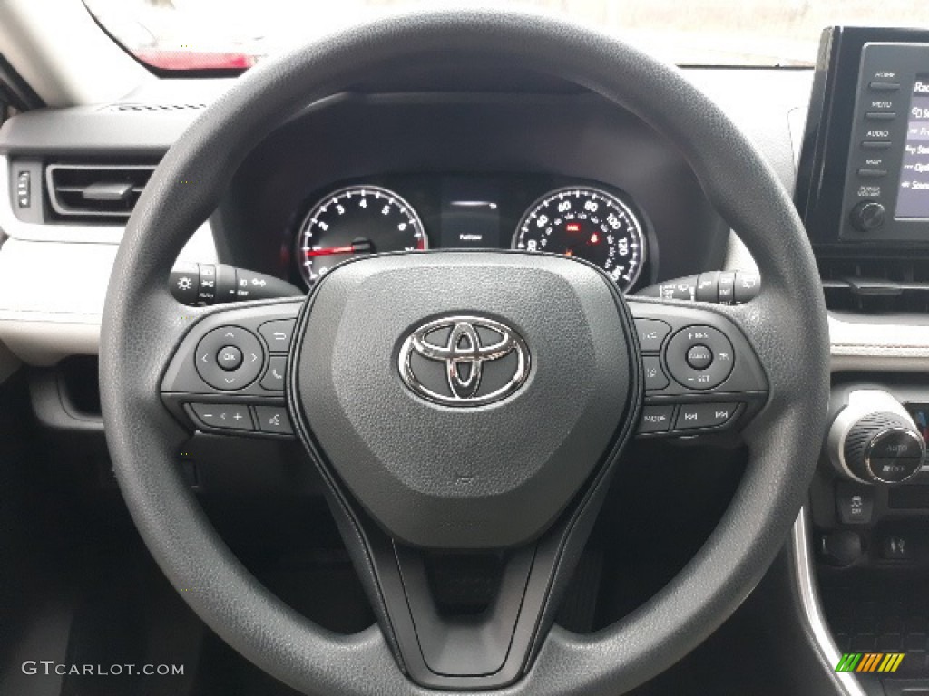 2019 RAV4 XLE AWD - Midnight Black Metallic / Light Gray photo #10